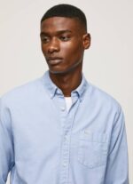 muškarci bjelilo plavo fabio oxford košulja regularnog kroja Pepe Jeans JZ8H1027 - Slika 3