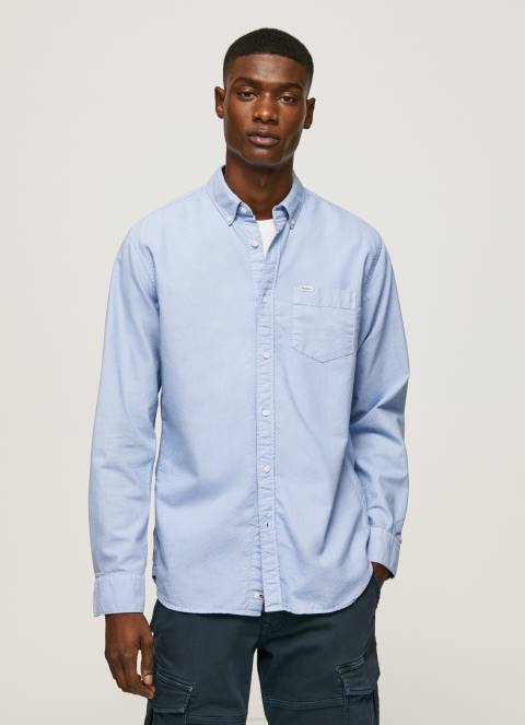 muskarci_bjelilo_plavo_fabio_oxford_kosulja_regularnog_kroja_pepe_jeans_jz8h1027.jpg muškarci bjelilo plavo fabio oxford košulja regularnog kroja Pepe Jeans JZ8H1027 - Slika 1