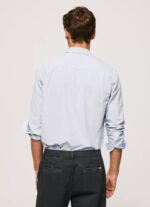 muškarci bjelilo plavo Lawson oksfordska košulja regularnog kroja Pepe Jeans JZ8H1052 - Slika 4