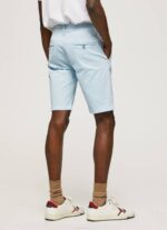 muškarci bjelilo plavo pamučne chino kratke hlače Pepe Jeans JZ8H1115 - Slika 4