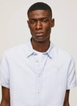 muškarci bjelilo plavo parker majica kratkih rukava Pepe Jeans JZ8H1054 - Slika 3