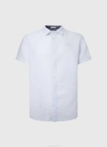 muškarci bjelilo plavo parker majica kratkih rukava Pepe Jeans JZ8H1054 - Slika 5