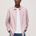 muškarci bjelilo ružičasto parker majica dugih rukava Pepe Jeans JZ8H1051
