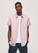 muškarci bjelilo ružičasto parker majica kratkih rukava Pepe Jeans JZ8H1058 - Slika 2