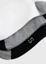 muškarci crno 3 paketa čarapa za gležnjeve Pepe Jeans JZ8H1147 - Slika 2