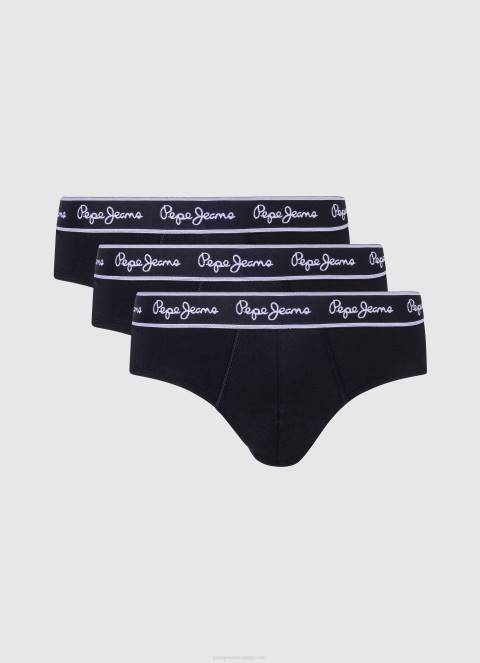 muskarci_crno_3_paketa_elasticnih_pamucnih_gacica_pepe_jeans_jz8h1158.jpg muškarci crno 3 paketa elastičnih pamučnih gaćica Pepe Jeans JZ8H1158 - Slika 1