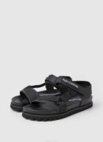 muškarci crno anatomske sandale od pluta Pepe Jeans JZ8H1279 - Slika 3