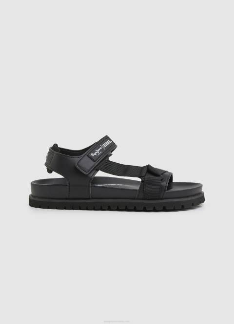 muskarci_crno_anatomske_sandale_od_pluta_pepe_jeans_jz8h1279.jpg muškarci crno anatomske sandale od pluta Pepe Jeans JZ8H1279 - Slika 1
