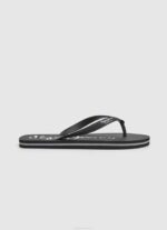muškarci crno bay beach osnovne japanke za plažu Pepe Jeans JZ8H1265