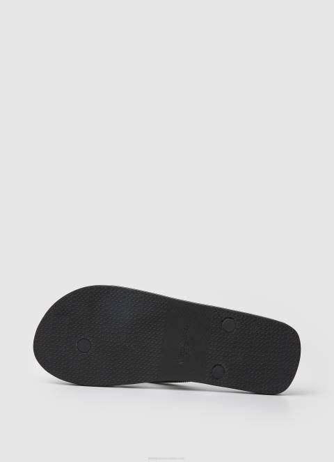 muškarci crno bay beach osnovne japanke za plažu Pepe Jeans JZ8H1265 - Slika 5