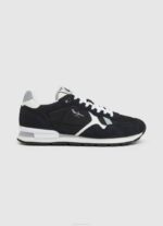 muškarci crno brit kombinirane tenisice Pepe Jeans JZ8H1200