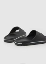 muškarci crno japanke za tobogan za plažu Pepe Jeans JZ8H1274 - Slika 4