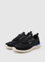 muškarci crno jay pro kombinirane tenisice Pepe Jeans JZ8H1220 - Slika 3