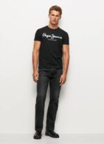 muškarci crno pamučna majica kratkih rukava Pepe Jeans JZ8H1003 - Slika 2