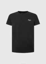 muškarci crno pamučna majica s otisnutim logotipom Pepe Jeans JZ8H1012 - Slika 5