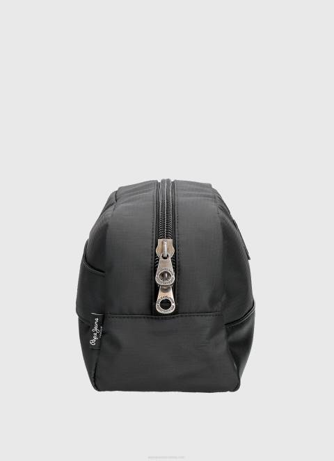 muškarci crno putna toaletna torbica s ručkom Pepe Jeans JZ8H1295 - Slika 2