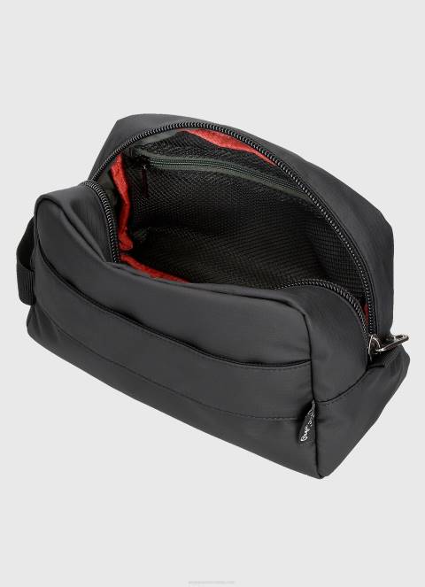 muškarci crno putna toaletna torbica s ručkom Pepe Jeans JZ8H1295 - Slika 5