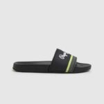 muškarci crno slider portobello japanke za plažu Pepe Jeans JZ8H1261