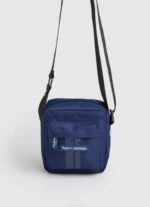 muškarci crno torba preko ramena od tkanine s utisnutim logotipom Pepe Jeans JZ8H1292 - Slika 4