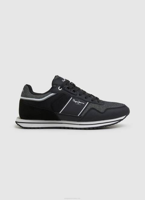 muskarci_crno_tour_club_kombinirane_tenisice_pepe_jeans_jz8h1197.jpg muškarci crno tour club kombinirane tenisice Pepe Jeans JZ8H1197 - Slika 1