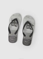 muškarci crno whale sea beach japanke Pepe Jeans JZ8H1262 - Slika 2