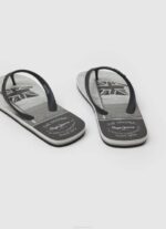 muškarci crno whale sea beach japanke Pepe Jeans JZ8H1262 - Slika 4