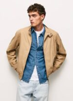 muškarci deva pamučna Harrington jakna Pepe Jeans JZ8H830 - Slika 4
