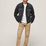 muškarci deva sean regular fit chino hlače Pepe Jeans JZ8H1127