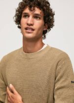 muškarci deva vafel pleteni pamučni žersej Pepe Jeans JZ8H855 - Slika 3