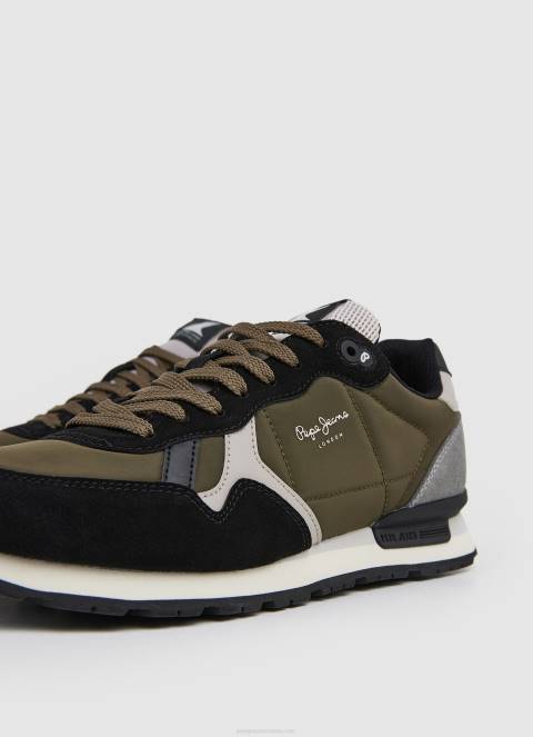 muškarci drveni ugljen brit man studio retro tenisice Pepe Jeans JZ8H1202 - Slika 5