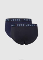 muškarci dulwich 2 pakiranja gaćica s tiskanim logotipom Pepe Jeans JZ8H1163 - Slika 2
