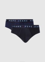 muškarci dulwich 2 pakiranja gaćica s tiskanim logotipom Pepe Jeans JZ8H1163
