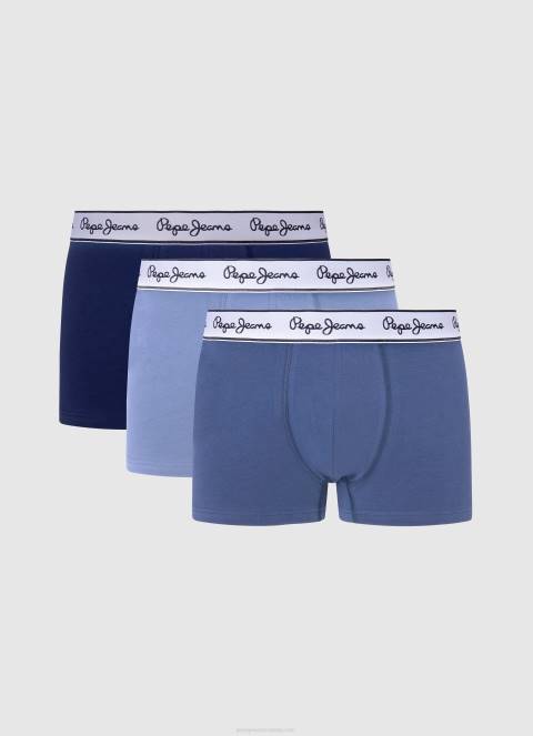 muškarci dulwich 2 pakiranja gaćica s tiskanim logotipom Pepe Jeans JZ8H1163 - Slika 3
