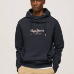 muškarci dulwich džemper s logotipom visoke gustoće Pepe Jeans JZ8H902