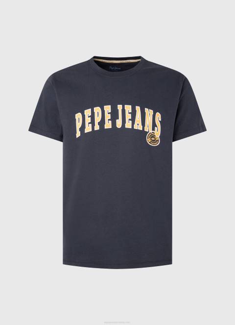 muškarci dulwich majica s printom logotipa Pepe Jeans JZ8H969 - Slika 5