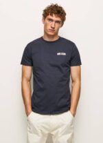 muškarci dulwich majica s printom logotipa Pepe Jeans JZ8H973 - Slika 3