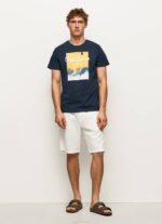 muškarci dulwich majica s printom logotipa Pepe Jeans JZ8H979 - Slika 2