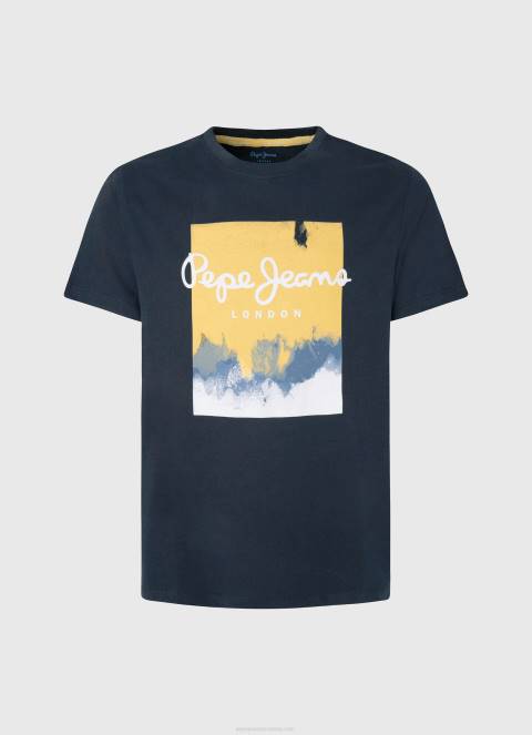 muškarci dulwich majica s printom logotipa Pepe Jeans JZ8H979 - Slika 5