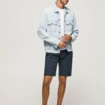 muškarci dulwich pamučne chino kratke hlače Pepe Jeans JZ8H1134