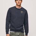 muškarci dulwich pamučni džemper sa zaobljenim ovratnikom Pepe Jeans JZ8H873