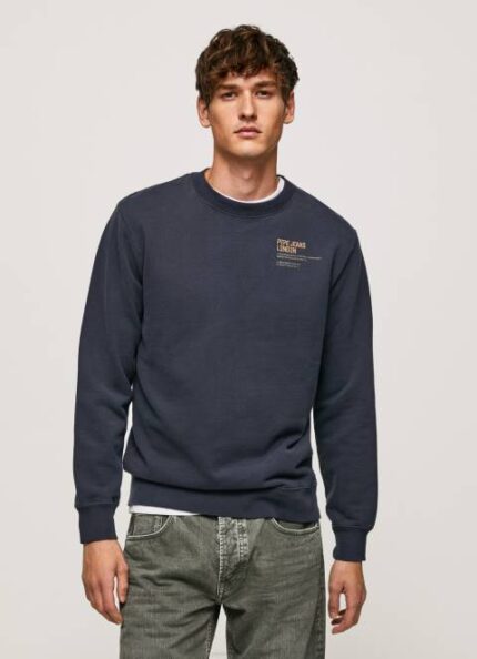 muškarci dulwich pamučni džemper sa zaobljenim ovratnikom Pepe Jeans JZ8H873