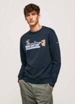 muškarci dulwich pamučni džemper sa zaobljenim ovratnikom Pepe Jeans JZ8H894 - Slika 2
