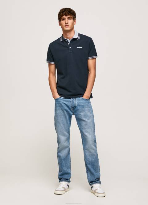 muškarci dulwich pike polo majica s izvezenim logotipom Pepe Jeans JZ8H1076 - Slika 2