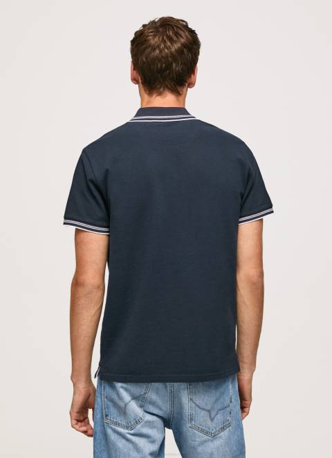 muškarci dulwich pike polo majica s izvezenim logotipom Pepe Jeans JZ8H1076 - Slika 5