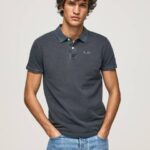 muškarci dulwich pike polo majica s izvezenim logotipom Pepe Jeans JZ8H1097
