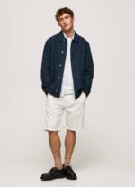 muškarci dulwich platnena pomoćna jakna Pepe Jeans JZ8H842 - Slika 3