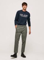 muškarci dulwich plutonski dres sa zaobljenim ovratnikom Pepe Jeans JZ8H850 - Slika 2