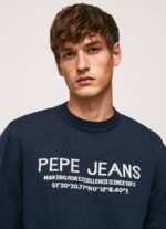 muškarci dulwich plutonski dres sa zaobljenim ovratnikom Pepe Jeans JZ8H850 - Slika 4