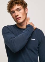 muškarci dulwich vafel pletena pamučna majica Pepe Jeans JZ8H923 - Slika 3