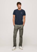 muškarci dulwich vafel pletena pamučna majica Pepe Jeans JZ8H959 - Slika 2